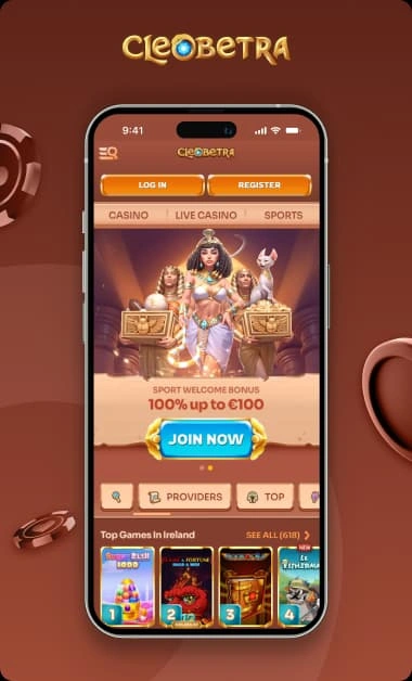 CleoBetRa mobile casino games