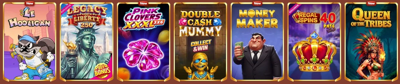 CleoBetRa Casino game categories and slots